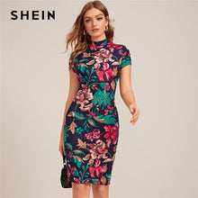 Load image into Gallery viewer, Women Spring Cap Sleeve Bodycon
